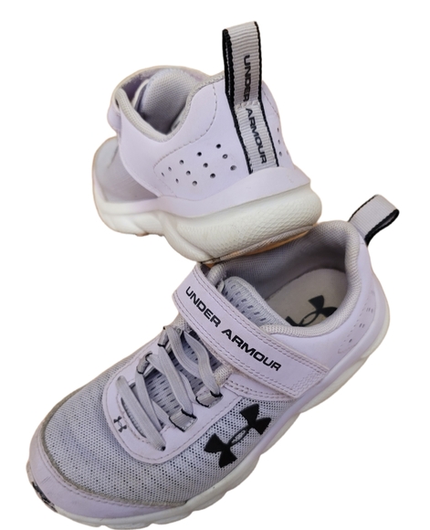 Under Armour Kids' Pre-School Assert 8 AC Sneakers, Girls', size UK 12.5 - Picture 1 of 4